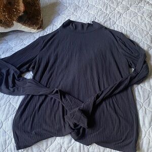 ALO Yoga Black Short Sleeve Top